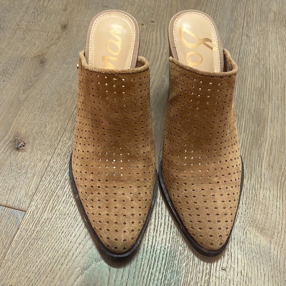 Super cute slip on mules